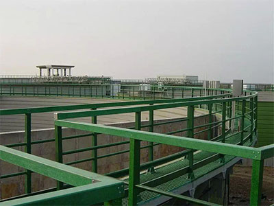 广州玻璃钢水厂围栏