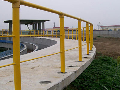 广州玻璃钢污水厂护栏